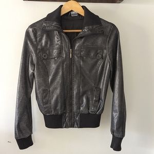 Vegan Leather Jacket